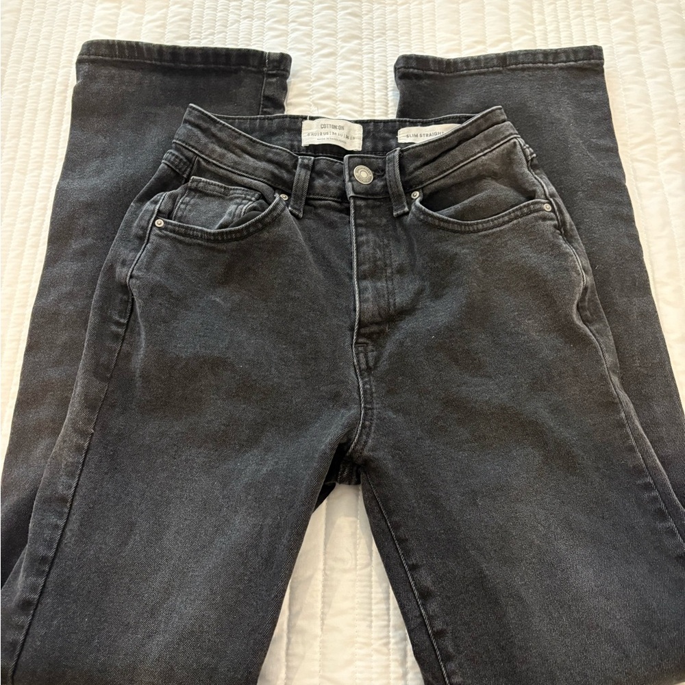 Cotton On Black Slim Jeans Classic Fit